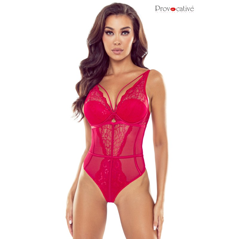 Plaisir Body Dentelle Rouge - Provocative