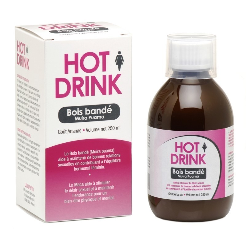 Stimulant Bois Bandé - Hot Drink pour Femme