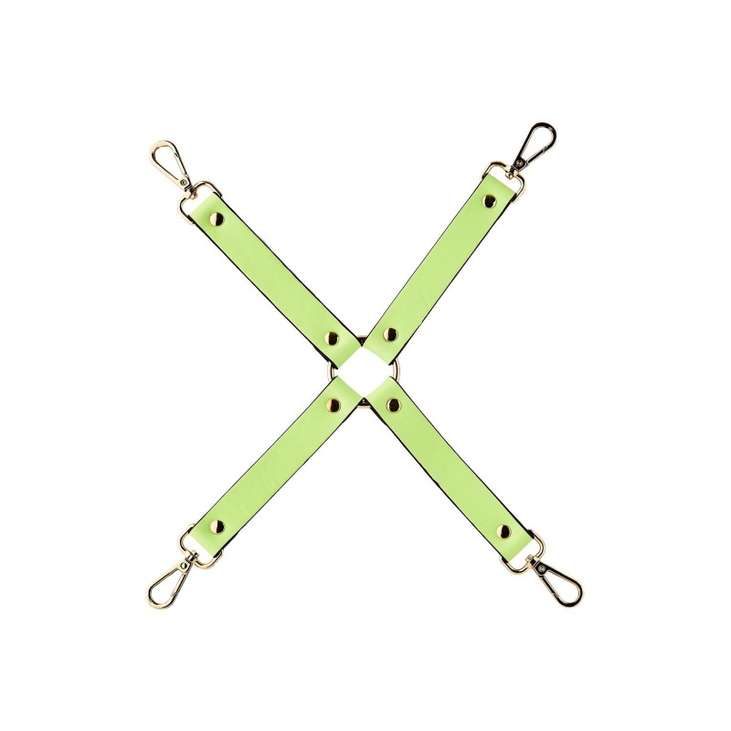 Sangle Croix Phosphorescente verte pour Menottes