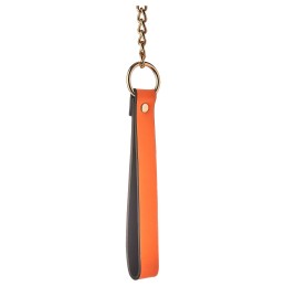 Collier et Laisse Phosphorescent Orange