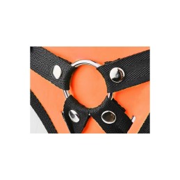 Harnais Gode Ceinture Phosphorescent Orange